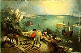 Landscape with the Fall of Icarus by Pieter the Elder Bruegel